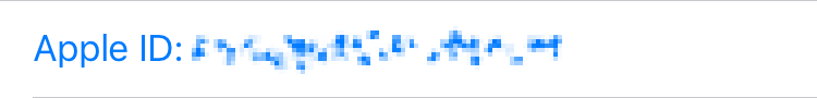 自分の Apple ID