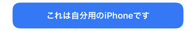 これは自分用のiPhoneです